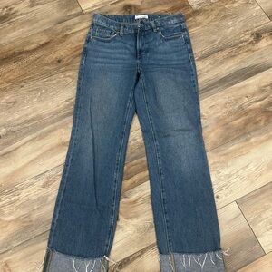 LOFT Dark Blue Flare Jeans